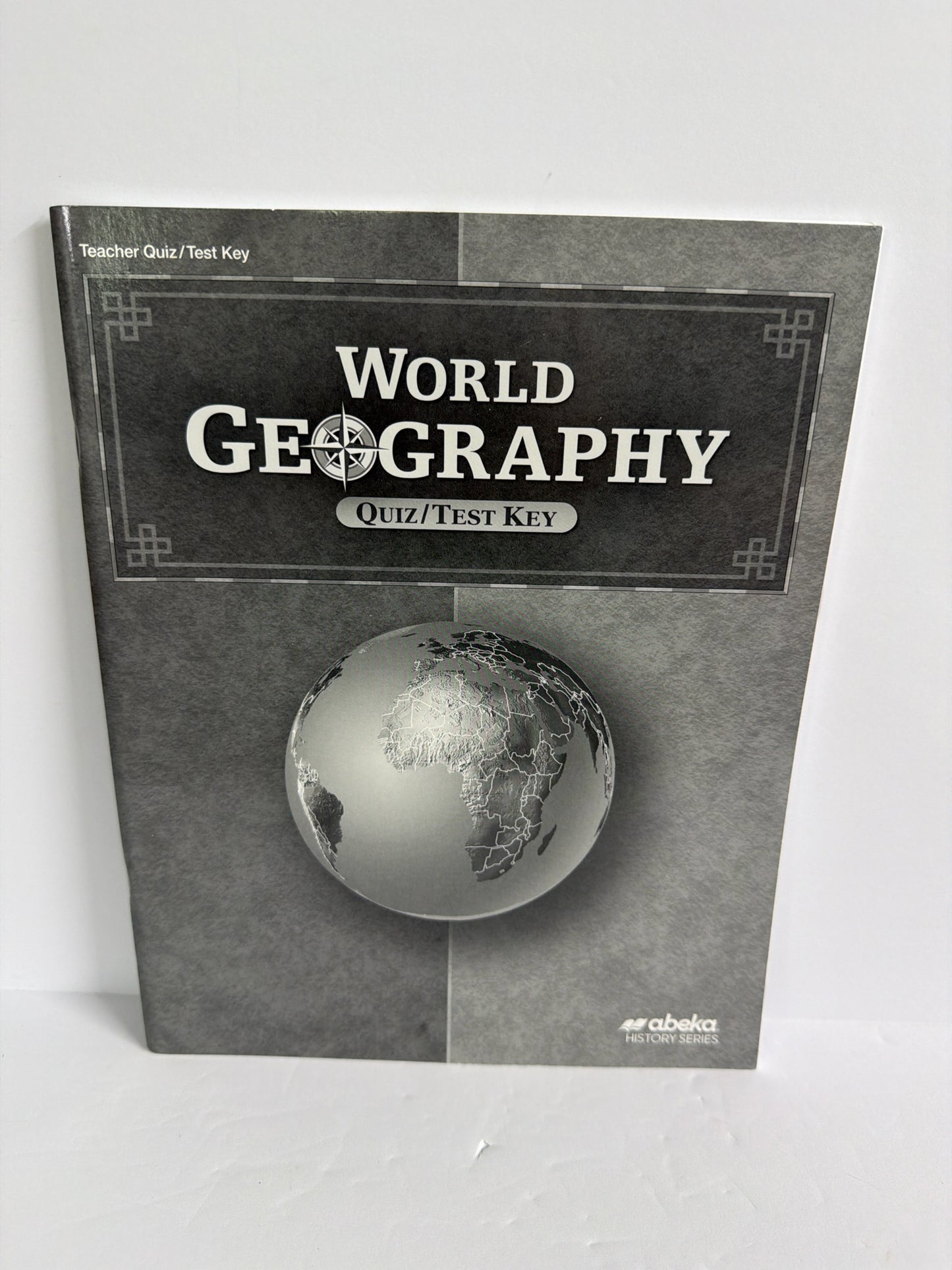 World Geography Abeka Quiz/Test Key  Pre-Owned 9th Grade Georgraphy Helps
