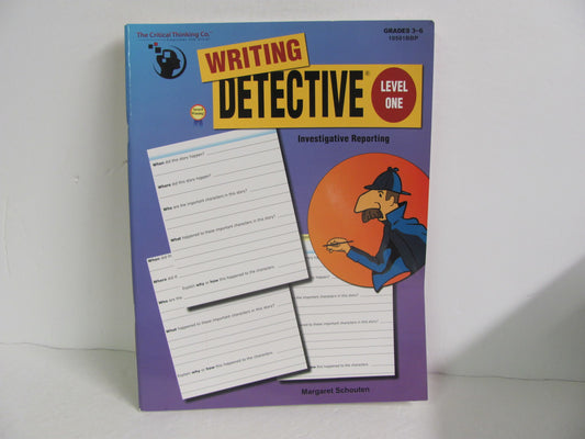 Writing Detective Critical Thinking Company Elementary Language Textbooks