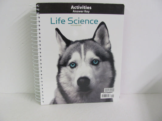 Life Science BJU Press Activity Key Pre-Owned 7th Grade Science Textbooks