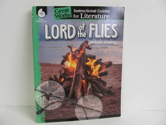 Lord of the Flies Shell Edcuational Guide  Pre-Owned Golding Fiction Books