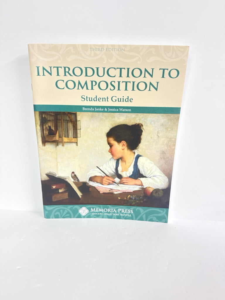 Introduction to Composition Memoria Press Student Guide Pre-Owned Memoria Press