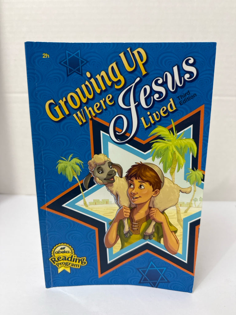 Growing Up Where Jesus Lived Abeka Reader Pre-Owned 2nd Grade Reading Textbooks