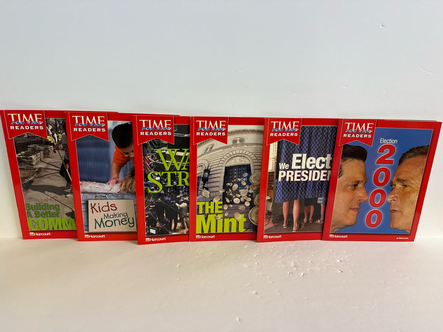 Time for Kids Readers Harcourt Set  Pre-Owned Elementary Reading Textbooks