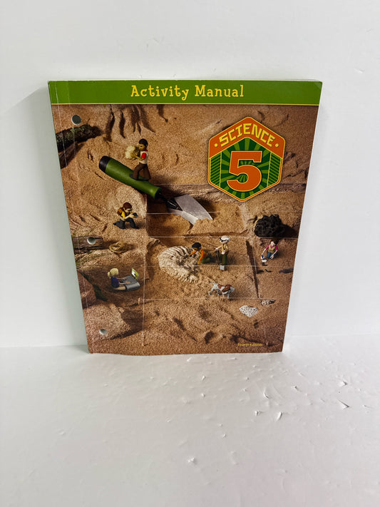 Science 5 BJU Press Activity Manual Pre-Owned 5th Grade Science Textbooks