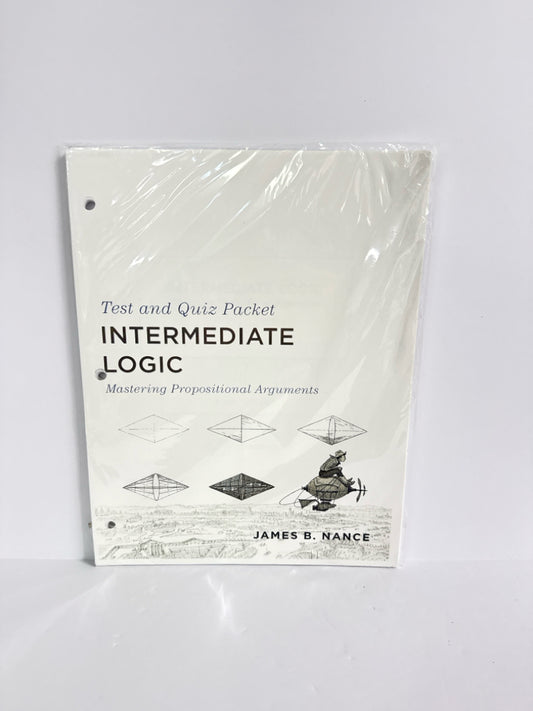 Intermediate Logic Canon Press Test and Quiz Packet Pre-Owned Electives Books