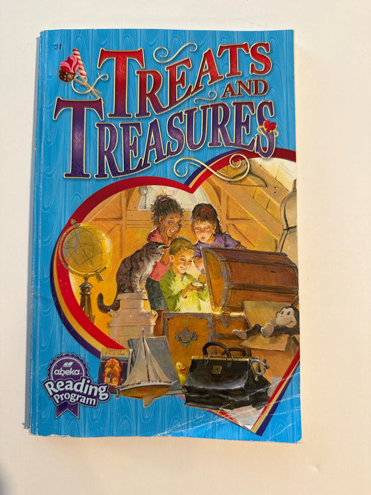 Treats and Treasures Abeka Reader  Pre-Owned 3rd Grade Reading Textbooks
