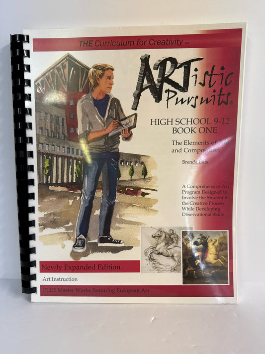 Artistic Pursuits Artistic Pursuits Student Book Pre-Owned High School Art Books