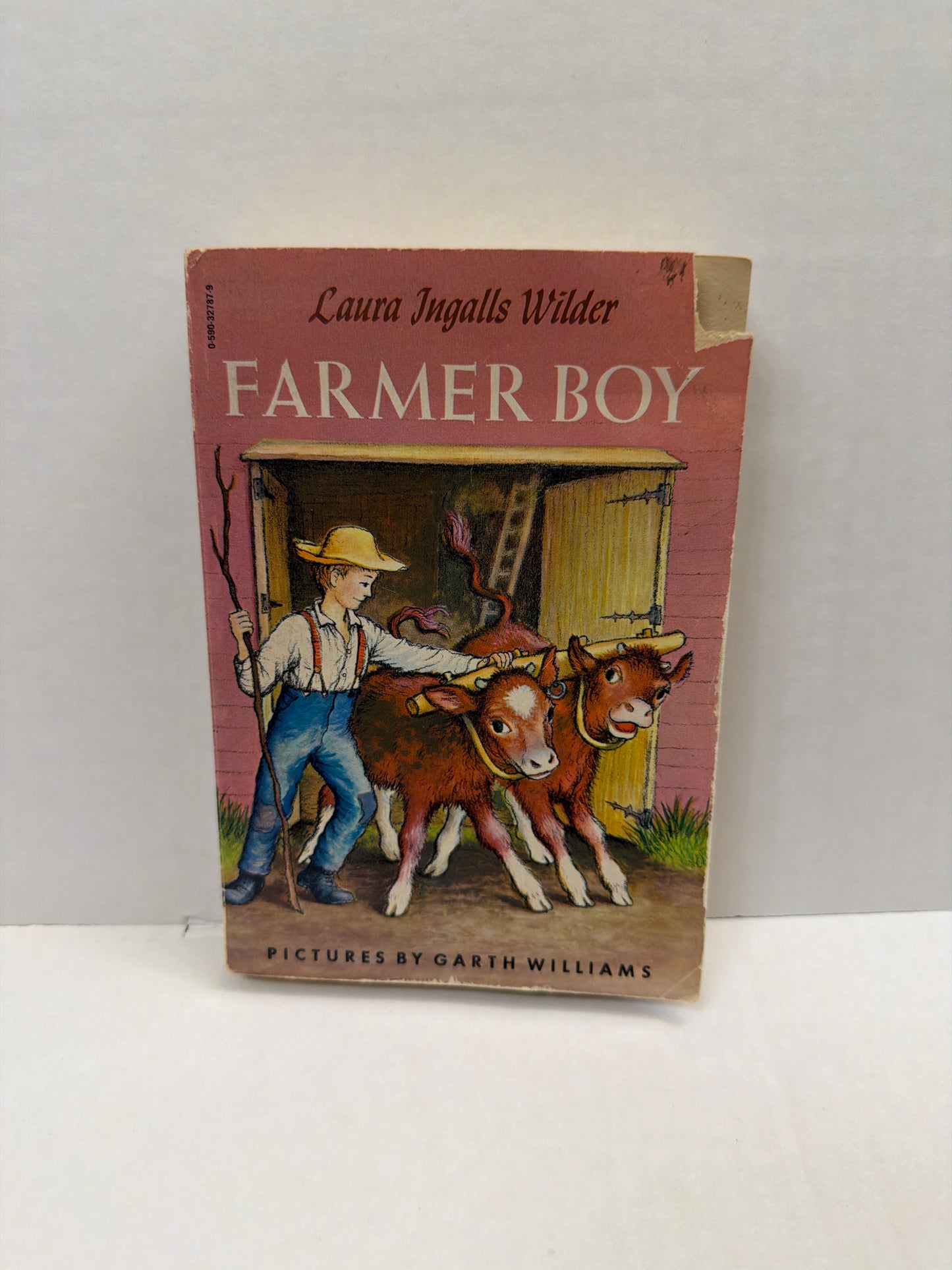 Farmer Boy Scholastic Pre-Owned Laura Ingalls Wilder Fiction Books