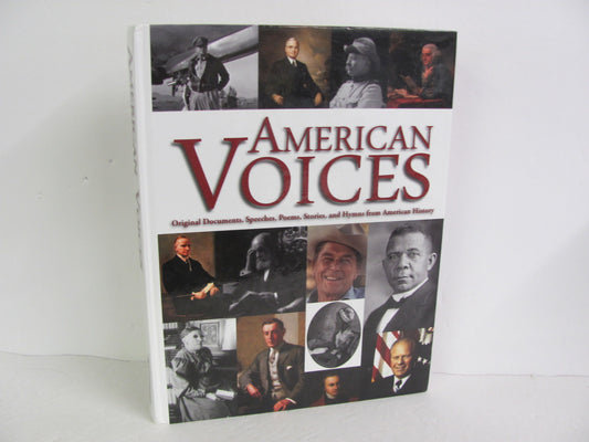 American Voices Notgrass Student Book Pre-Owned Notgrass History Textbooks