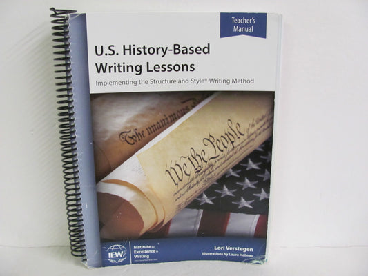 US History Based Writing Lesso IEW Verstegen Creative Writing Books
