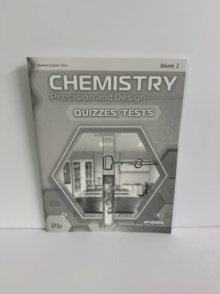 Chemistry Vol 2 Abeka Quizzes/Tests  Pre-Owned 11th Grade Science Textbooks