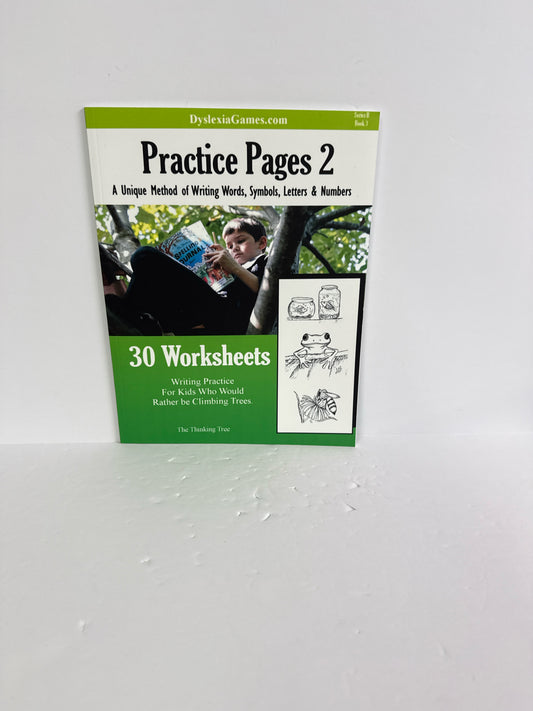 Practice Pages 2 The Thinking Tree Pre-Owned Educator Resources