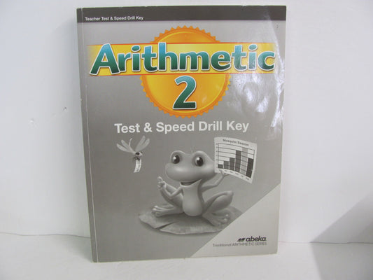 Arithmetic 2 Abeka Test Key Pre-Owned 2nd Grade Mathematics Textbooks