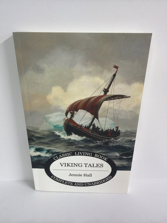 Viking Tales Living Books Pre-Owned Jennie Hall Fiction Books
