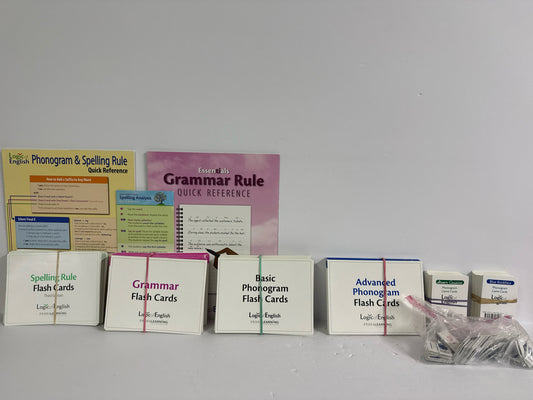 Essentials Core Materials Logic of English Set  Pre-Owned Language Textbooks