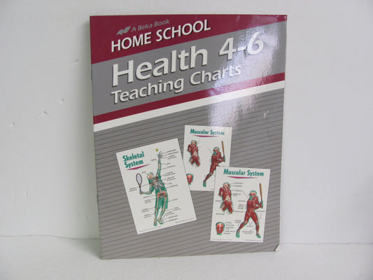 Health 4-6 Teaching Charts Abeka Pre-Owned Elementary Health Books