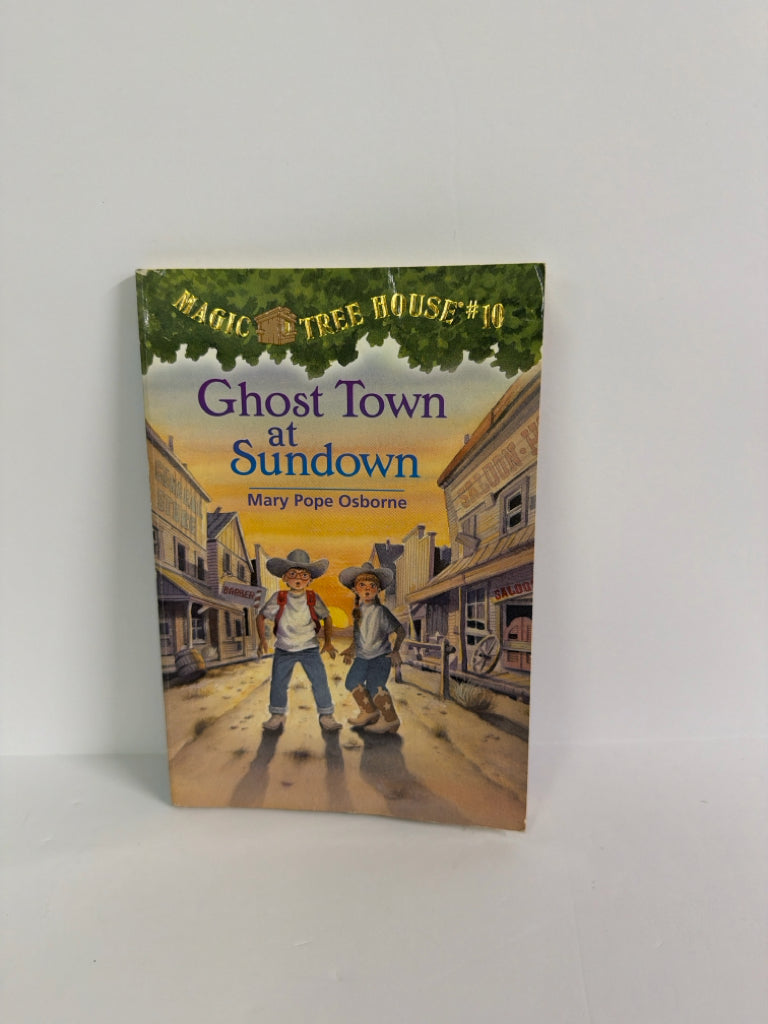 Ghost Town at Sundown Mary Pope Osborne Random House Juvenile Books