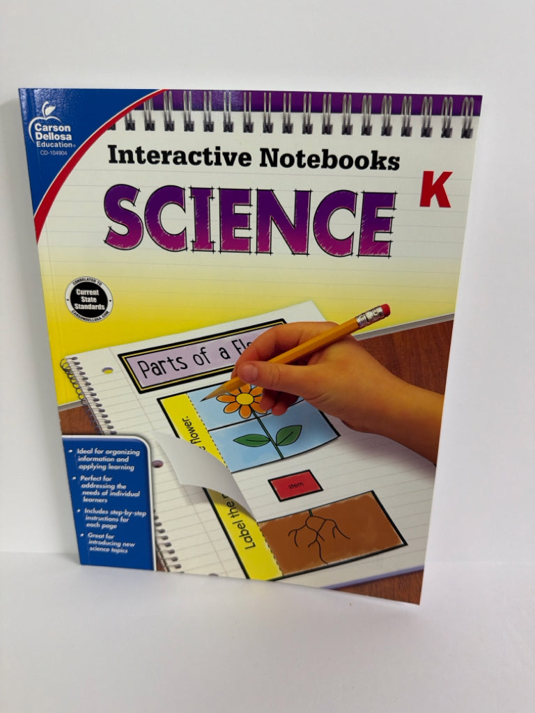 Interactive Notebooks Science Carson Dellosa Kindergarten Science Textbooks