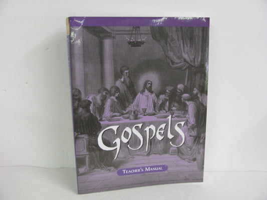 Gospels Veritas Teacher Manual  Pre-Owned 5th Grade Bible Textbooks