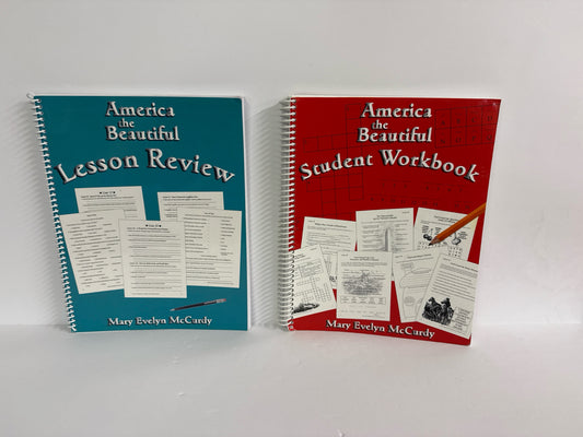 America the Beautiful Notgrass Set  Pre-Owned Middle School History Textbooks