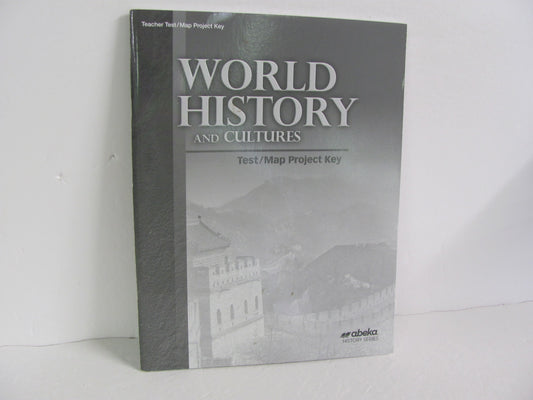 World History and Cultures Abeka Test/Map Key  Pre-Owned History Textbooks