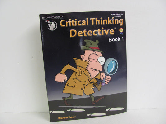 Critical Thinking Detective Critical Thinking Company Pre-Owned Logic Books