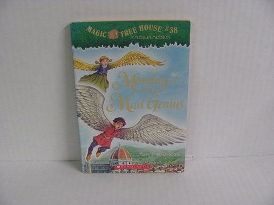 Monday With a Mad Genius Random House Reader  Pre-Owned The Magic Tree House
