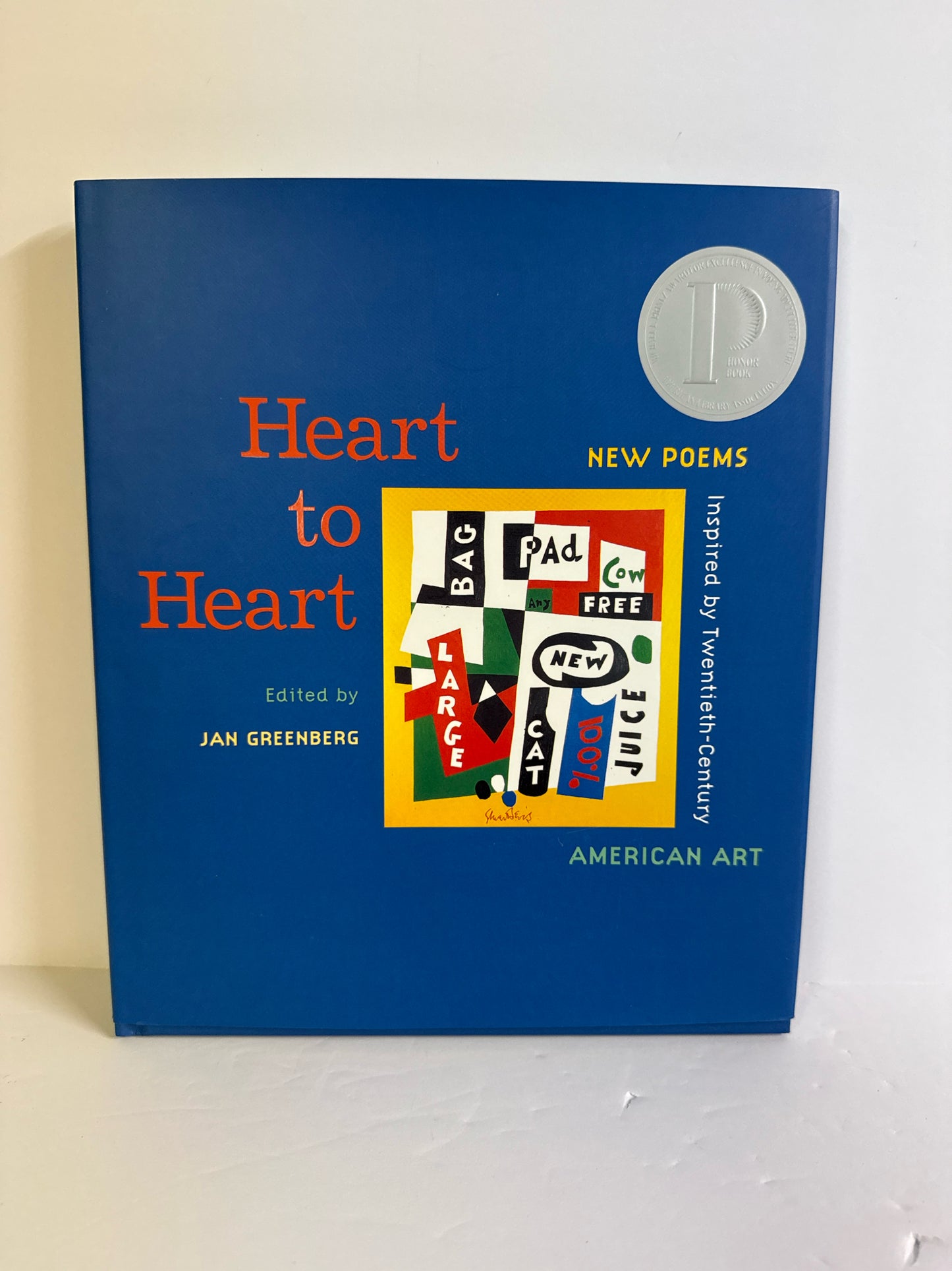 Heart to Heart Abrams Pre-Owned Jan Greenberg Poetry Books