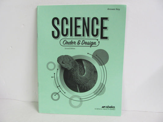 Order & Design Abeka Answer Key  Pre-Owned 7th Grade Science Textbooks