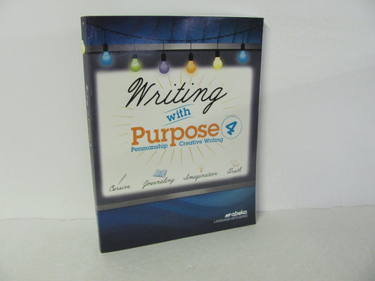 Writing with Purpose Abeka Student Workbook Pre-Owned 4th Grade Penmanship Books