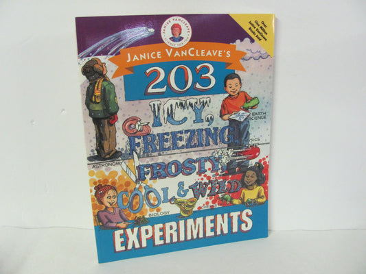 203 Icy, Freezing, Frosty,Cool Wiley Pre-Owned Van Cleave's Experiments Books