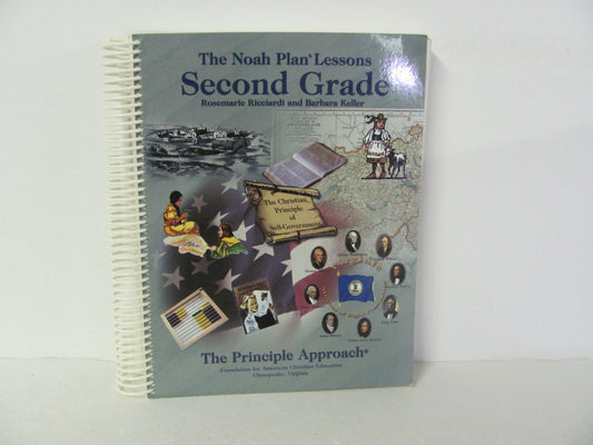 Noah Plan The Principle Approach Teacher Edition  Pre-Owned Unit Study Books