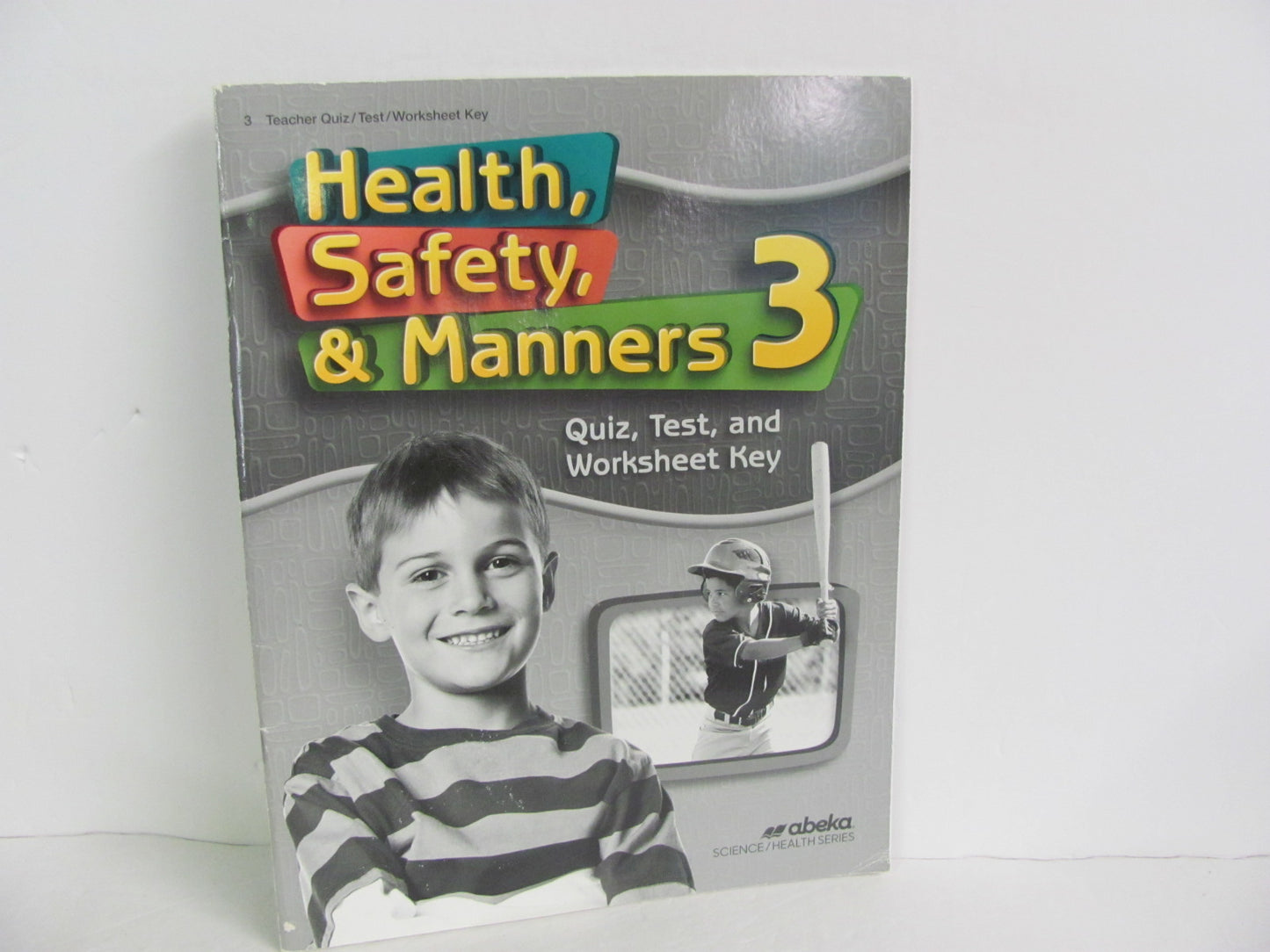 Health, Safety, & Manners Abeka Quiz/Test Key  Pre-Owned 3rd Grade Health Books