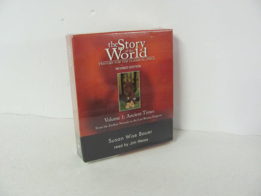 The Story of the World Vol 1 Peace Hill CDs Pre-Owned Bauer World History Books