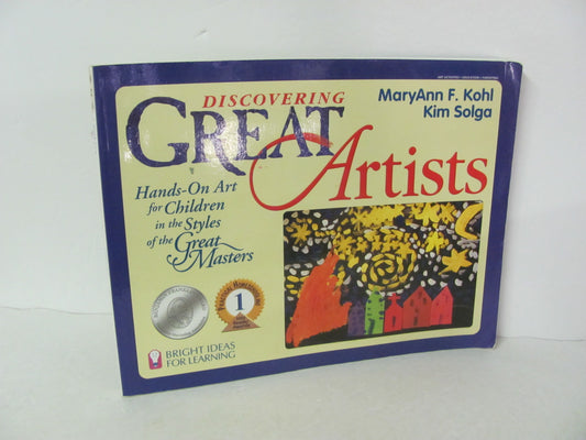 Discovering Great Artists Bright Ideas Pre-Owned Kohl Art Books