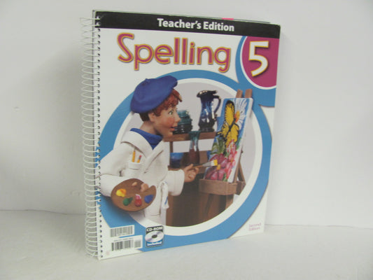 Spelling 5 BJU Press Teacher Edition  Pre-Owned Spelling/Vocabulary Books