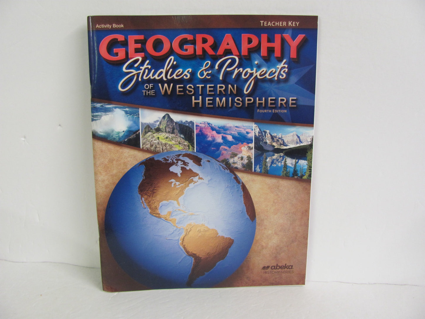 Geography Studies & Projects Abeka Teacher Key  Pre-Owned History Textbooks