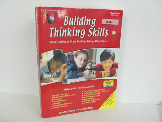 Building Thinking Skills Critical Thinking Company Student Book Used Logic Books