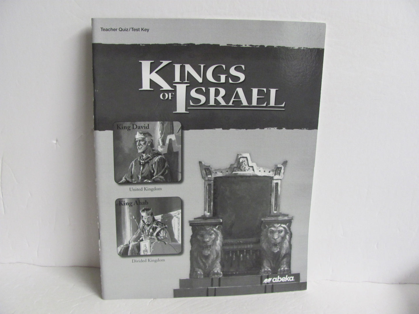 Kings of Israel Abeka Quiz/Test Key  Pre-Owned 9th Grade Bible Textbooks