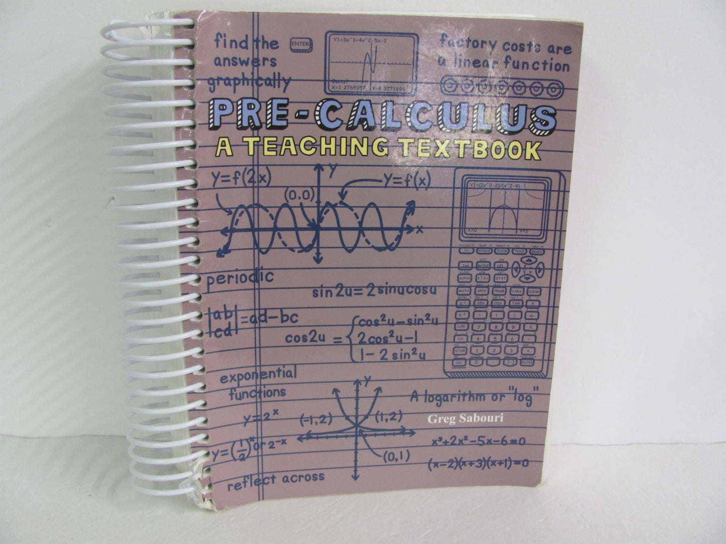 Pre Calculus Teaching Textbook Student Book Pre-Owned Mathematics Textbooks