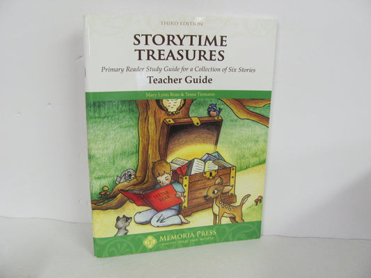 StoryTime Treasures Memoria Press Teacher Guide  Used Literature Guides