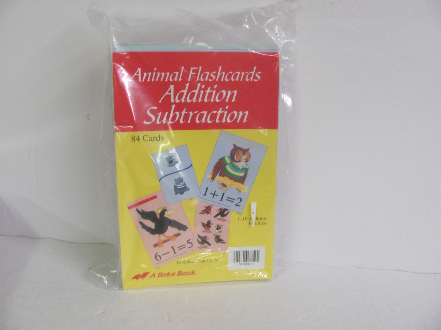 Animal Flashcards Abeka Flash A Card Pre-owned Mathematics Textbooks