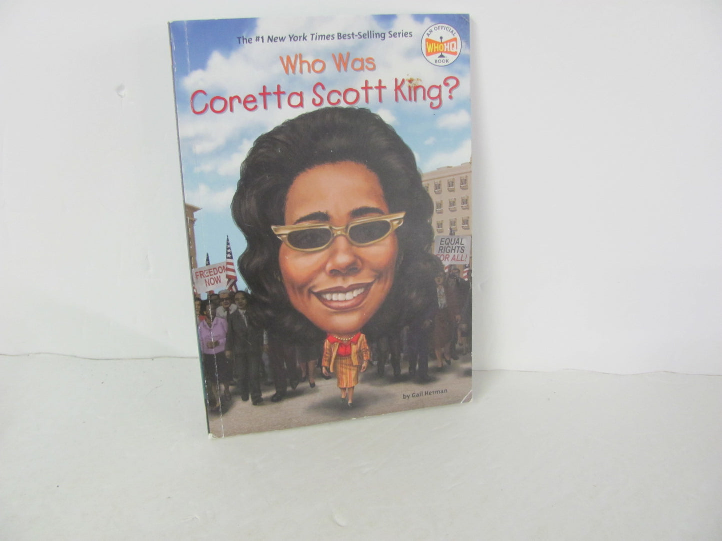 Who Was Coretta Scott King? Whohq Pre-Owned Herman Biography Books