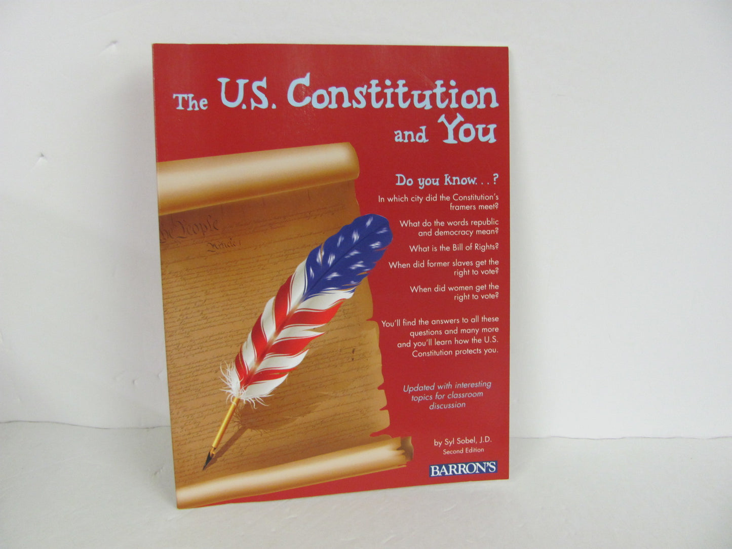 U.S. Constitution and You Barrons Used Sobel American Government Books