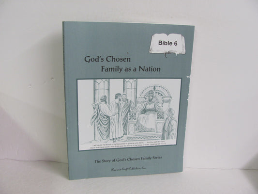 God's Chosen Family as a Nation Rod & Staff Student Book Pre-Owned Bible Books