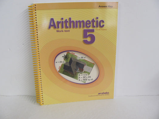 Arithmetic 5 Abeka Answer Key  Pre-Owned 5th Grade Mathematics Textbooks