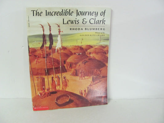 The Incredible Journey of Lewis & C Scholastic Pre-Owned American History Books