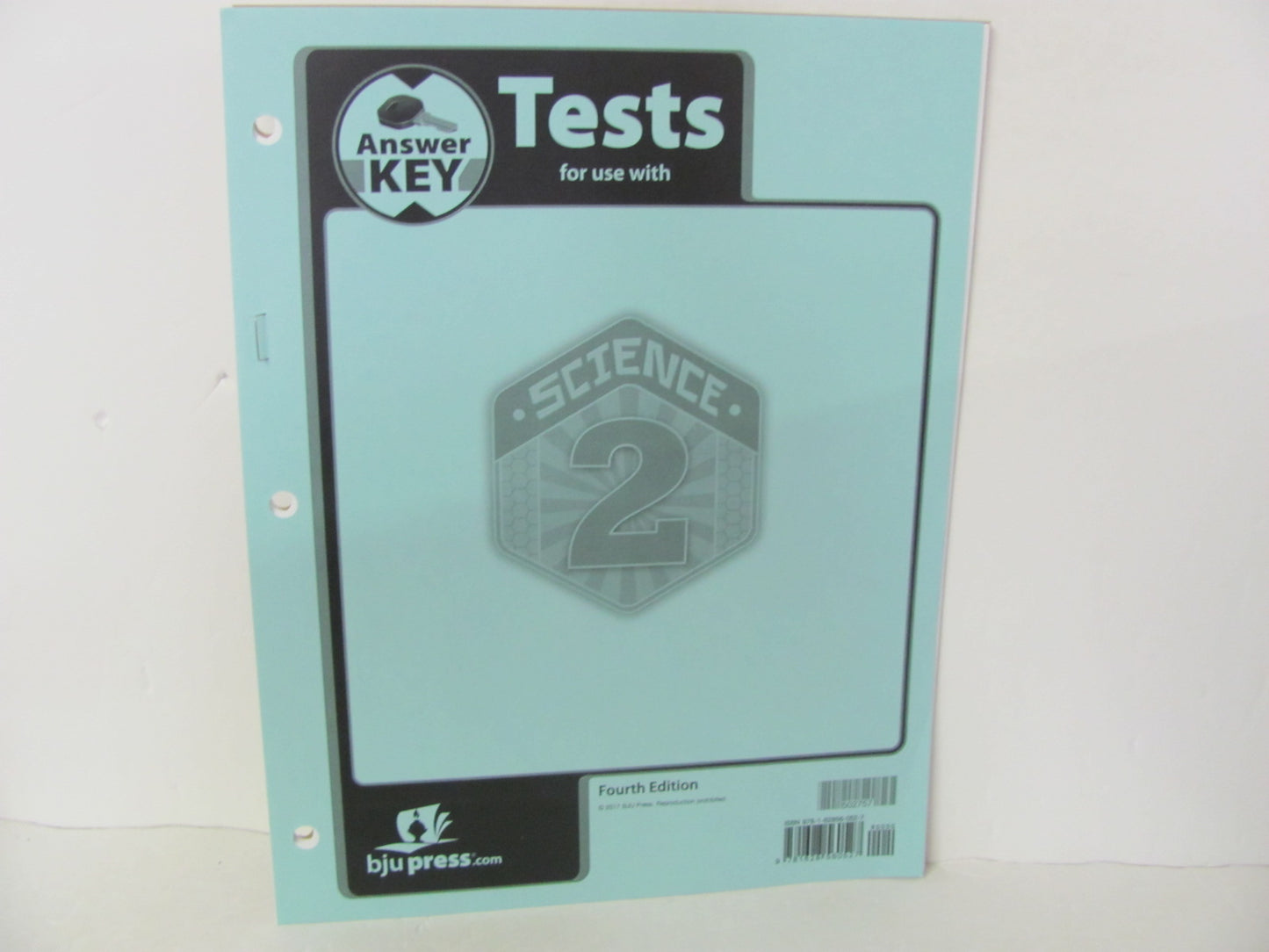 Science 2 BJU Press Test Key Pre-Owned 2nd Grade Science Textbooks