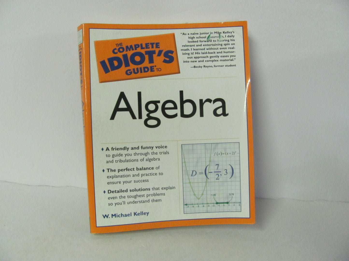 Algebra Complete Idiot's Guide Used Kelley High School Mathematics Textbooks