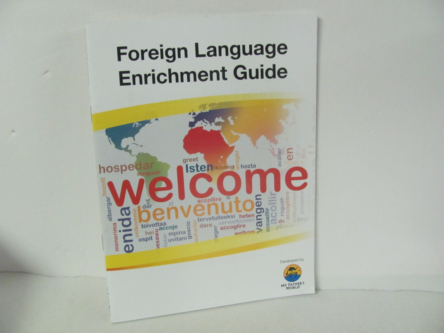 Foreign Language Enrichment Guide My Father's World Pre-Owned Unit Study Books
